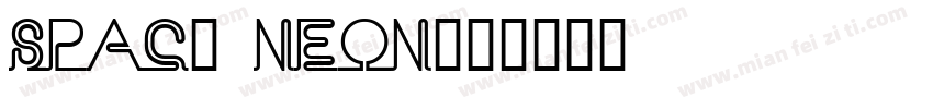 spac3 neon字体转换